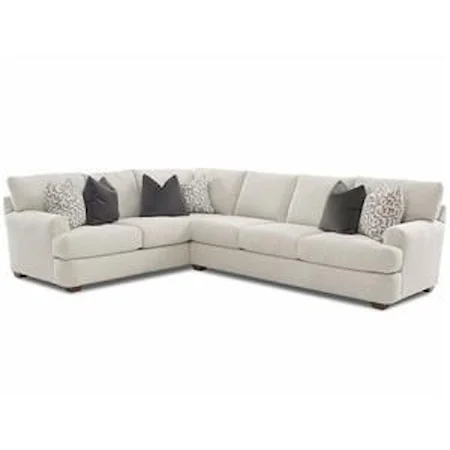 Haynes Sectional with LAF CRN Sofa